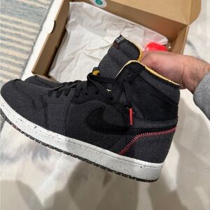 Jordan 1 high zoom air wolf grey